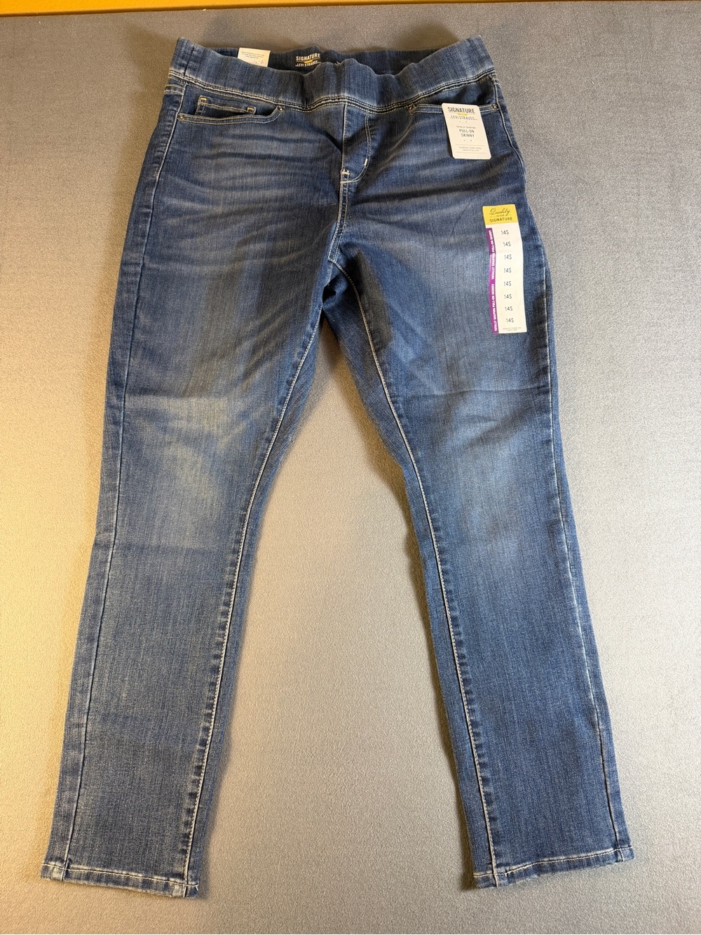 Signature by Levi Strauss Blue Skinny Jeans for Women